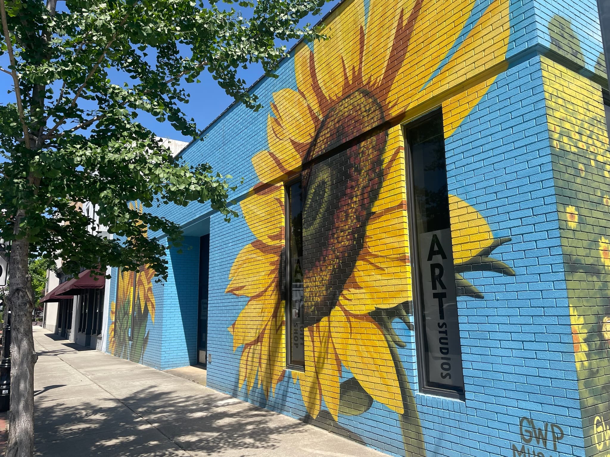 Mural at the Union County Community Arts Council